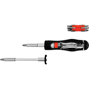 984GTP - RATCHET BIT HOLDERS WITH MAGNETIC CONNECTION - Orig. Gedore red